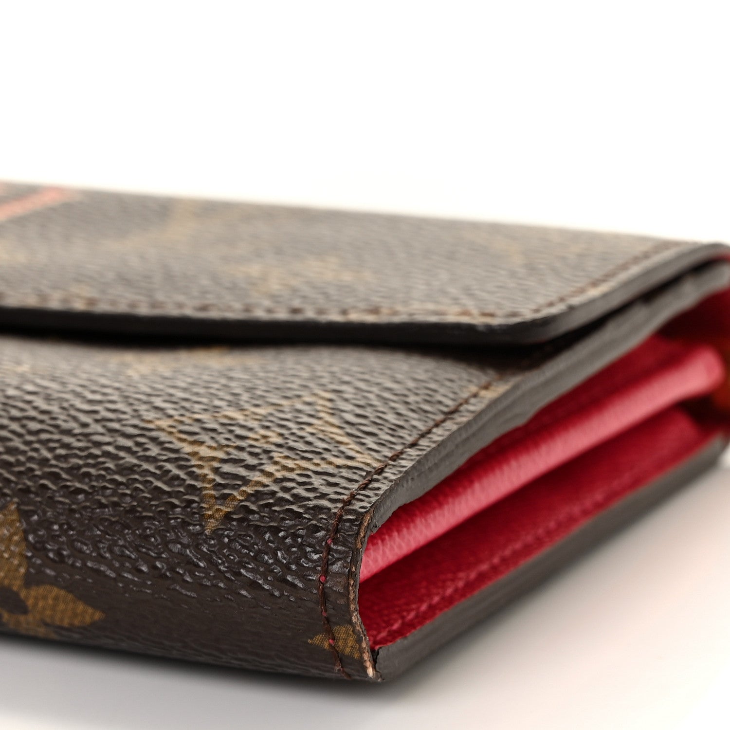 Louis Vuitton Monogram My LV Heritage Sarah Wallet Fuchsia White 8 of 9