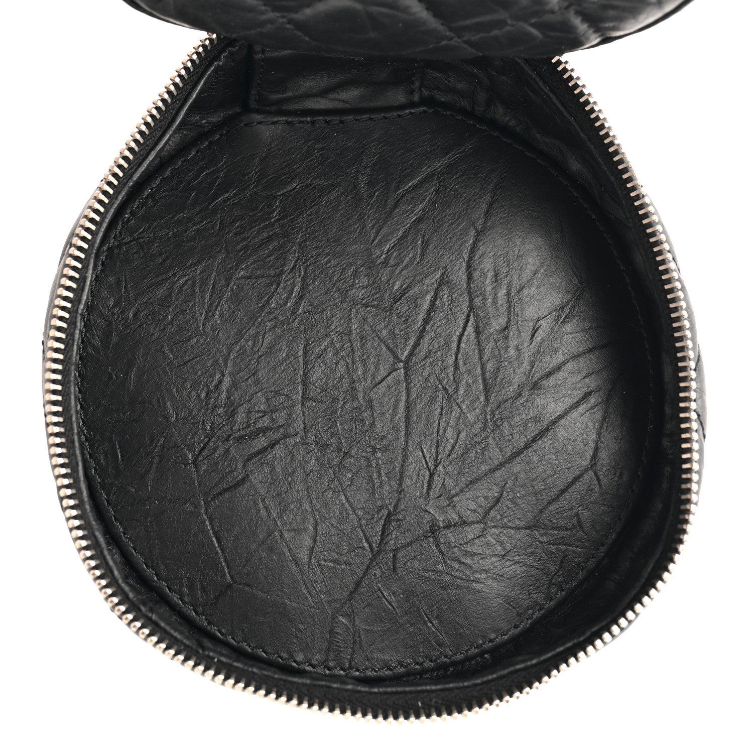 Chanel Aged Calfskin Quilted Belt Waist Bag  Black 6 of 9