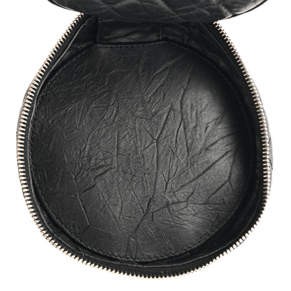 Chanel Aged Calfskin Quilted Belt Waist Bag  Black 6 of 9