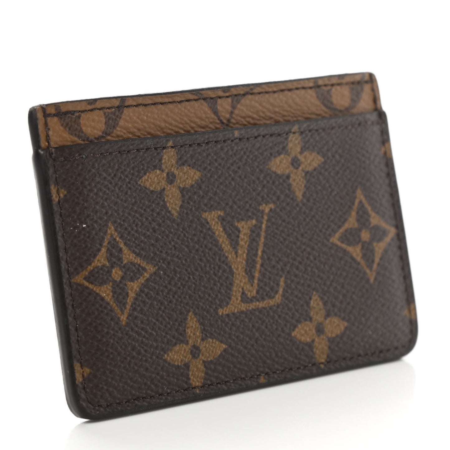 Reverse Monogram Card Holder