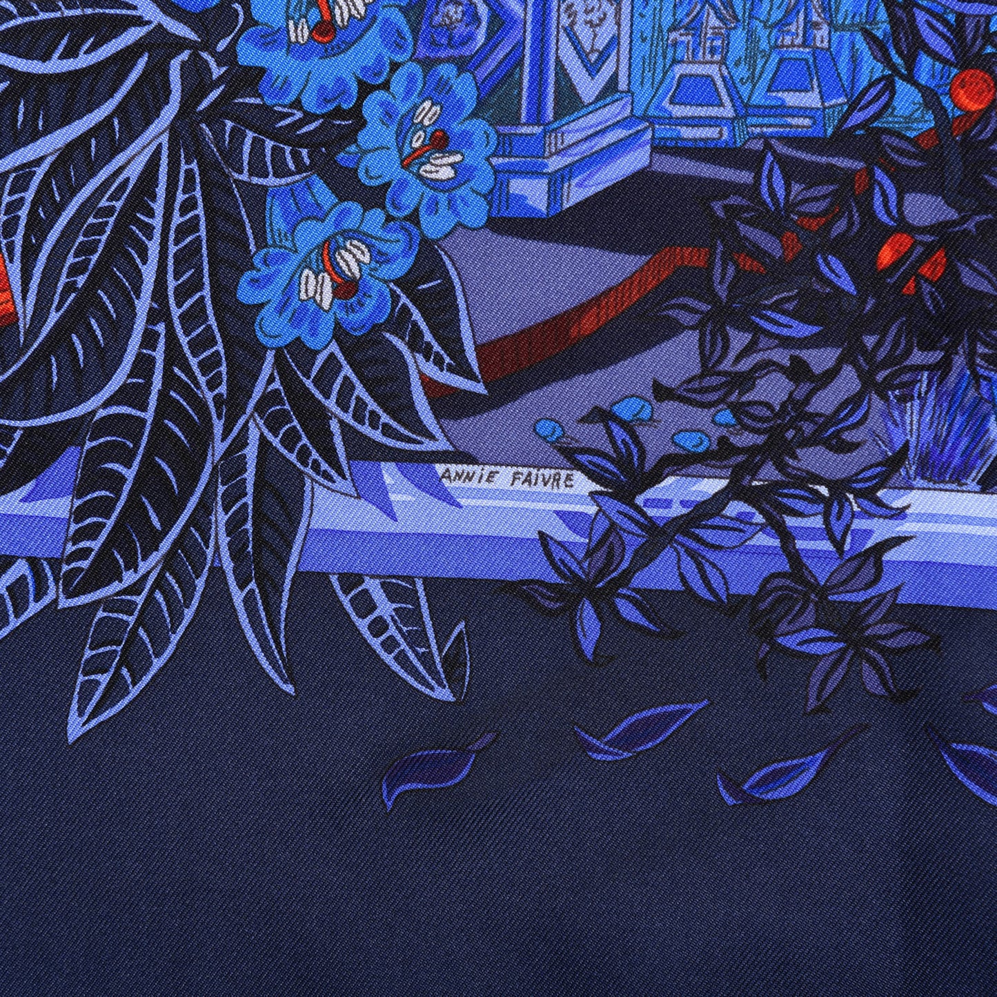 Silk Jardins D’hiver Scarf 90