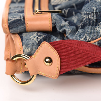 Louis Vuitton Denim Raye Porte Epaule MM 9 of 13