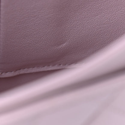 Chanel Lambskin Quilted Medium Double Flap Light Pink 10 of 11
