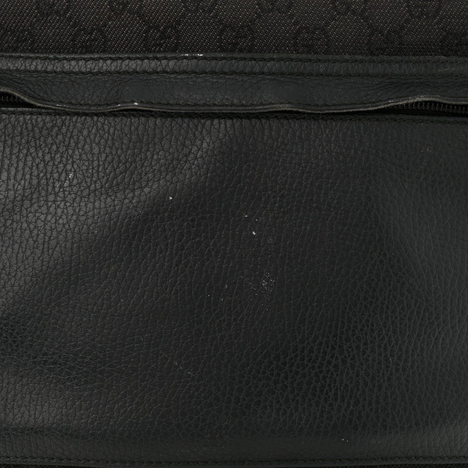 Gucci Nylon Calfskin Monogram Tall Tote Dark Brown 14 of 17