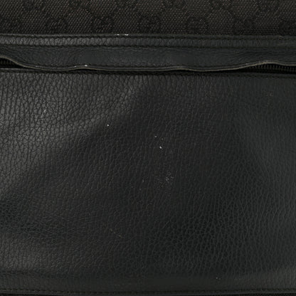 Gucci Nylon Calfskin Monogram Tall Tote Dark Brown 14 of 17