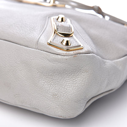 Balenciaga Chevre Gold Metallic Edge Hardware Town Gris Glace 9 of 19