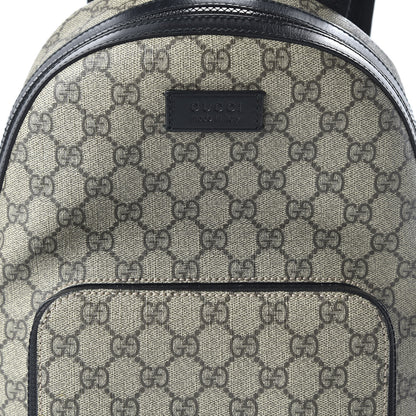 Gucci GG Supreme Monogram Small Eden Day Backpack Black 9 of 9