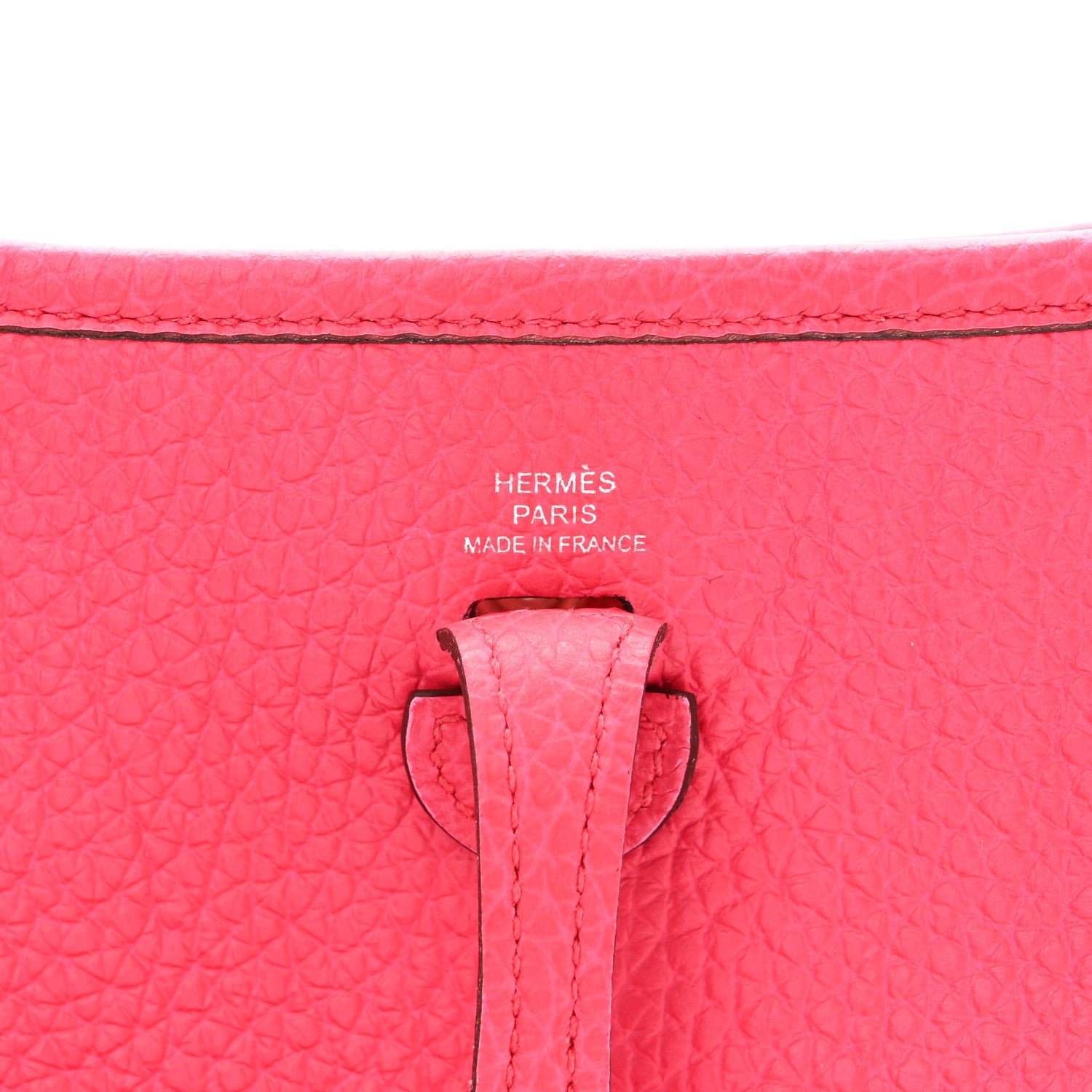 Hermes Taurillon Clemence Evelyne TPM Rose Extreme 6 of 10