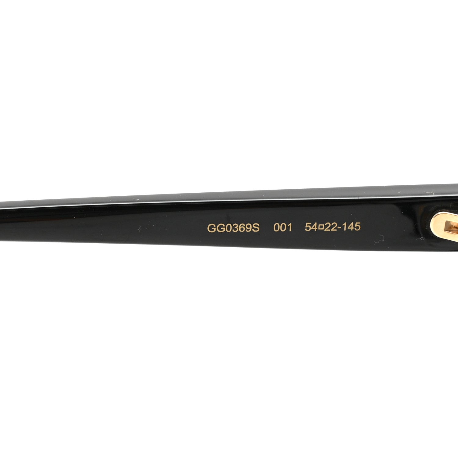 Gucci Acetate Cat Eye GG0369S Sunglasses Black 6 of 8