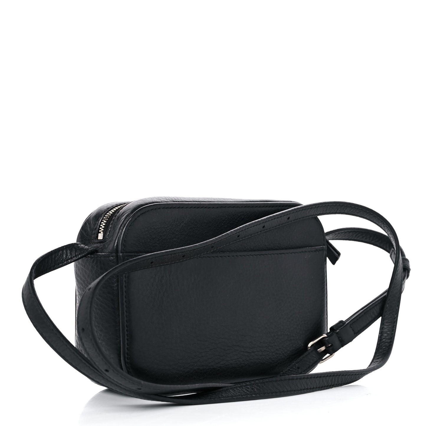 Calfskin Logo XS Everyday Camera Bag Black