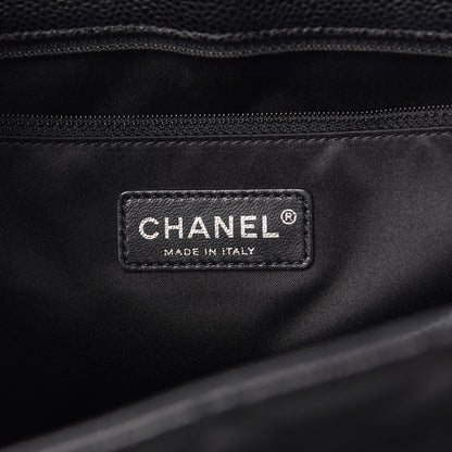 Chanel Caviar Quilted Grand Shopping Tote GST Black 6 of 12