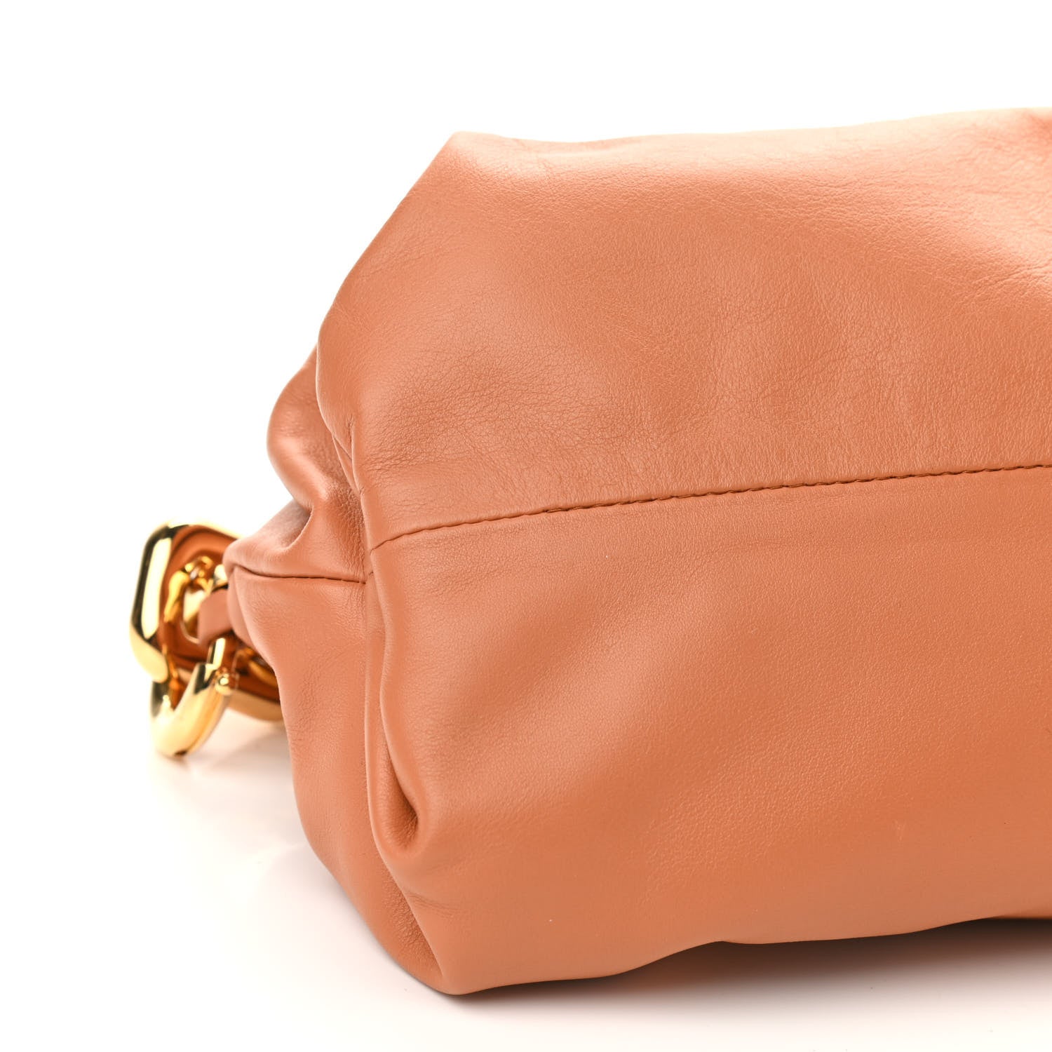 Bottega Veneta Calfskin The Pouch Chain Clay 8 of 9