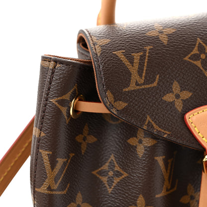 Louis Vuitton Monogram Montsouris BB Backpack Natural 12 of 13