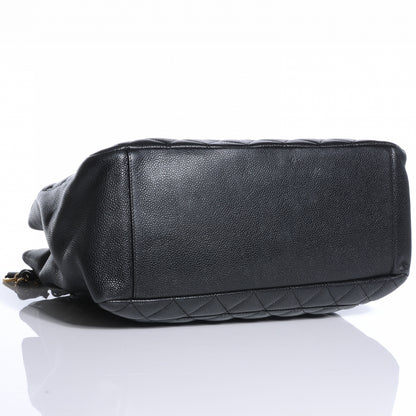 Chanel Caviar Grand Shopping Tote GST Black 4 of 7