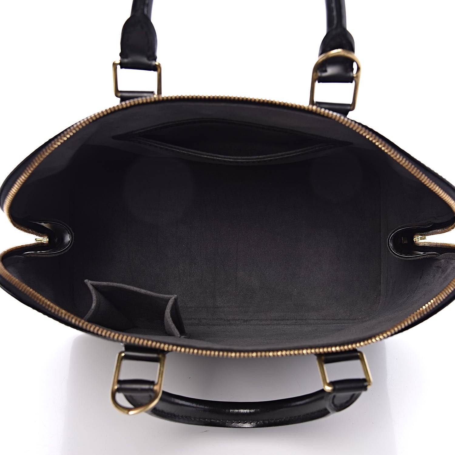 Louis Vuitton Epi Alma PM Black 5 of 15