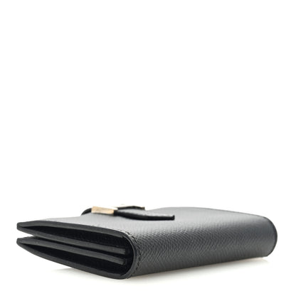 Hermes Epsom Bearn Card Holder Wallet Black 4 of 7