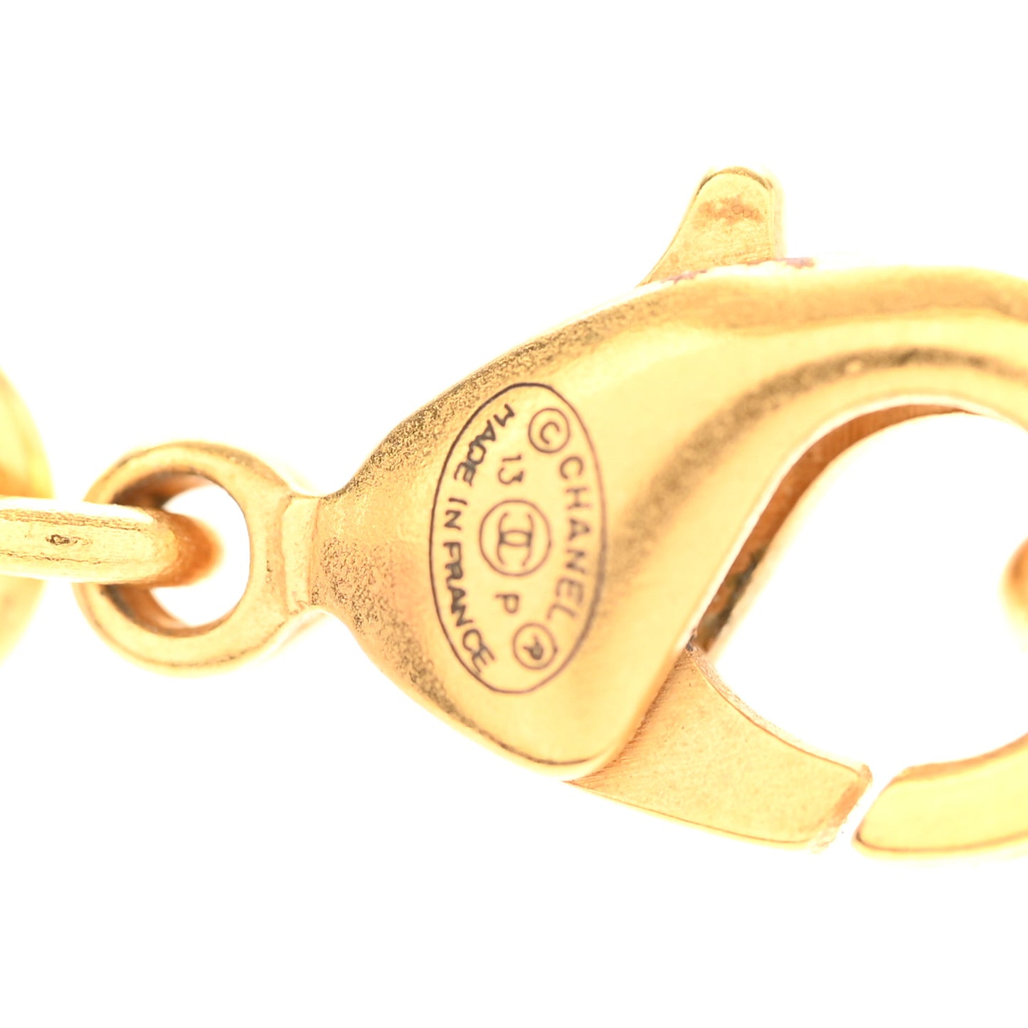 CC Necklace Matte Gold