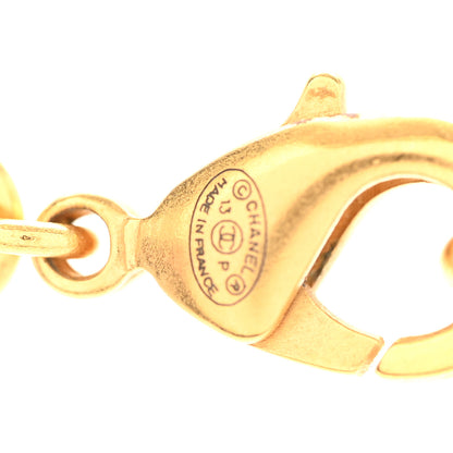 Chanel CC Necklace Matte Gold 5 of 6