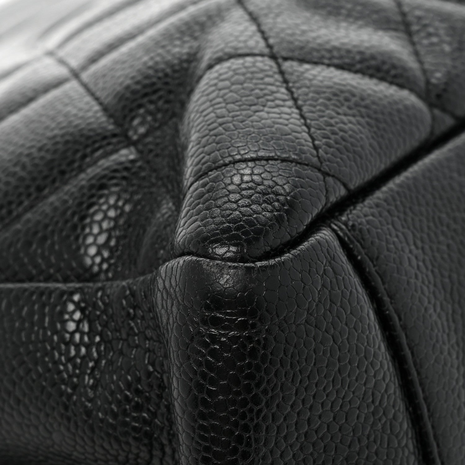 Chanel Caviar Quilted Grand Shopping Tote GST Black 15 of 18