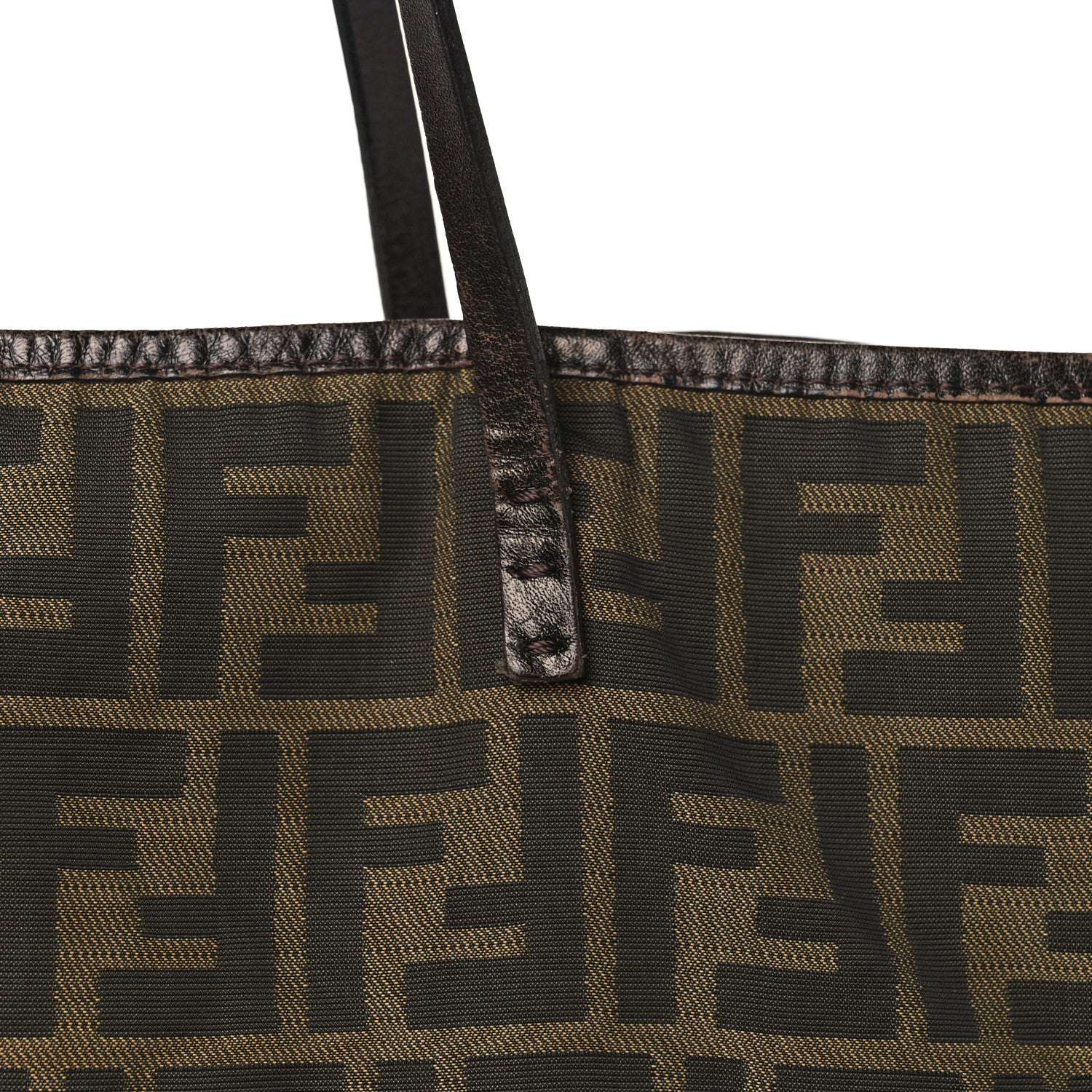Fendi Zucca Shopping Tote Tobacco 10 of 13