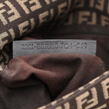 Fendi Zucchino Vitello Mini Mama Baguette Testa di Moro Beige 7 of 10
