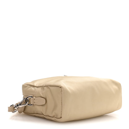 Prada Re-Nylon Vela Saffiano Wristlet Deserto 4 of 9
