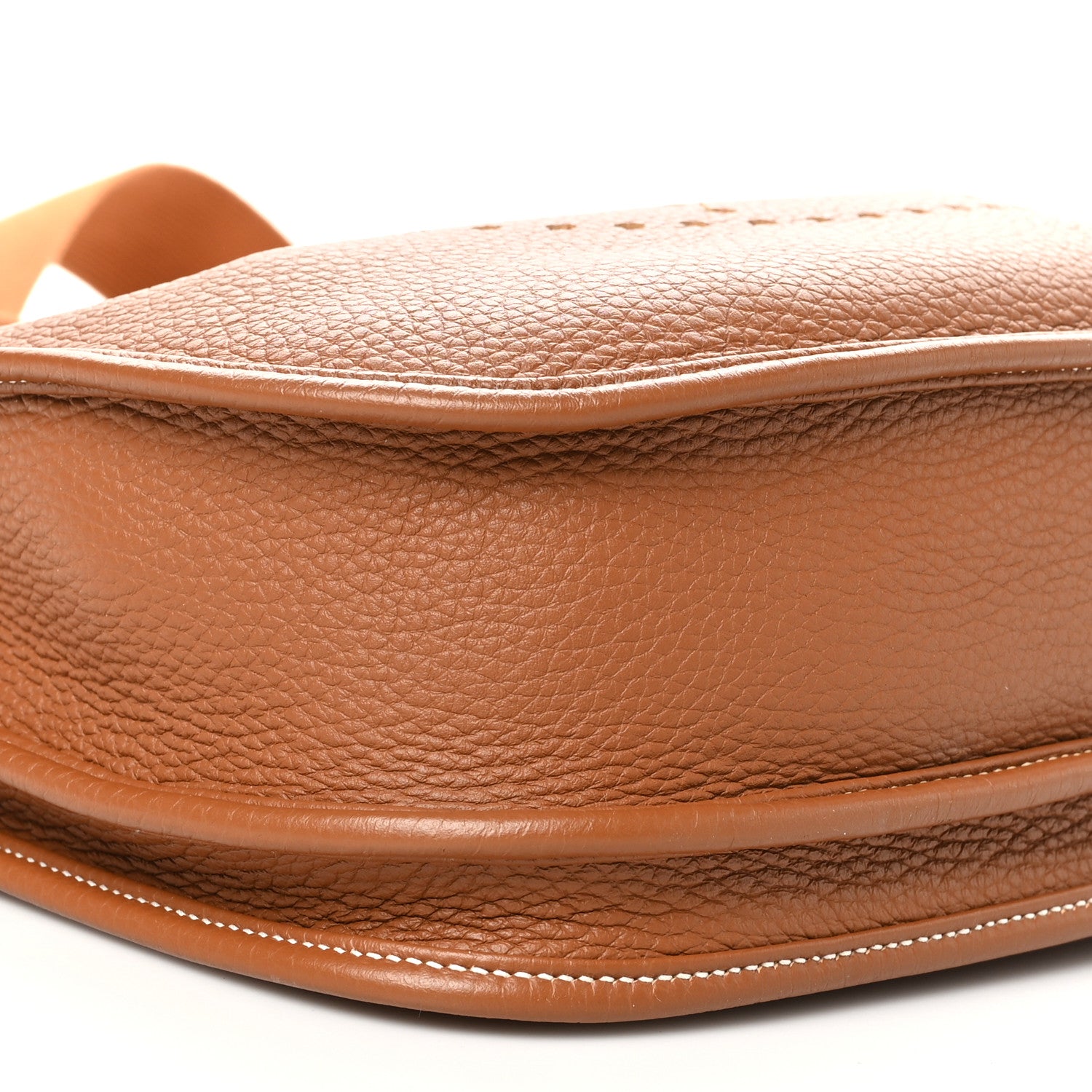 Hermes Taurillon Clemence Evelyne III PM Gold 9 of 10