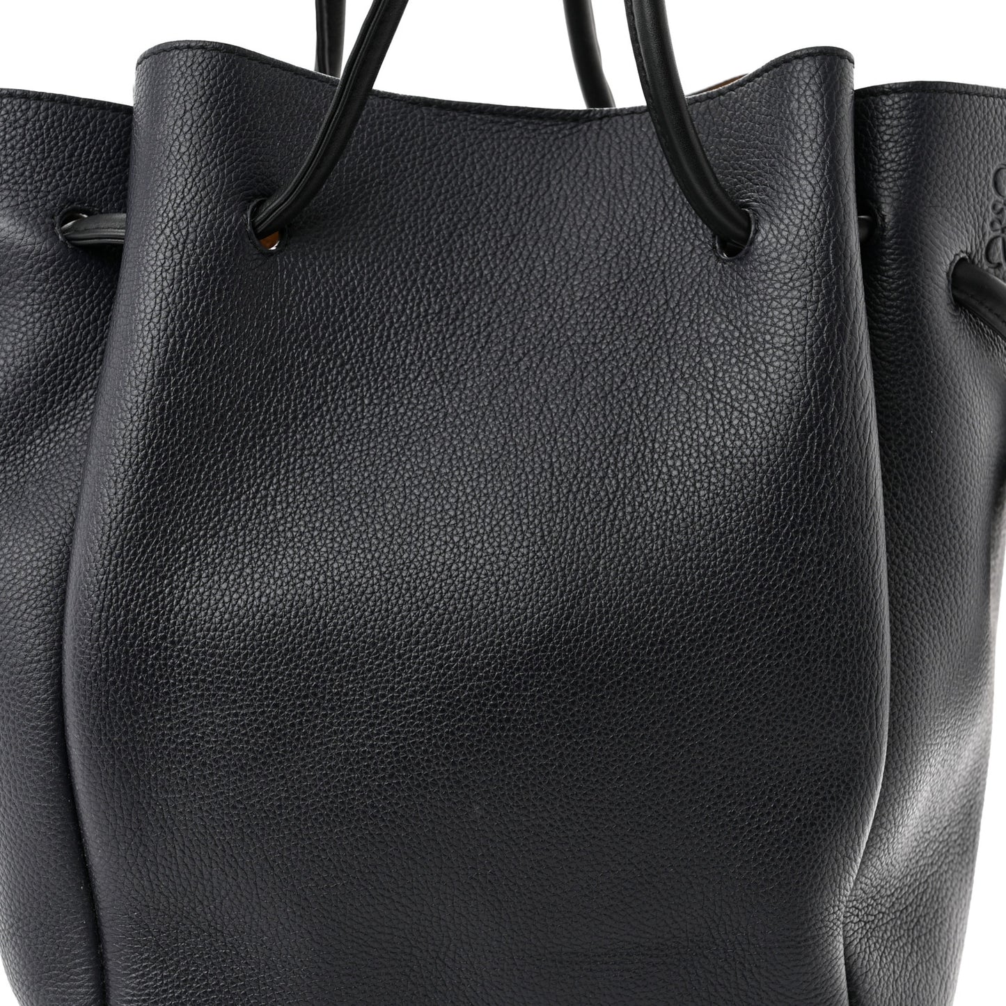 Calfskin Small Flamenco Knot Bag Midnight