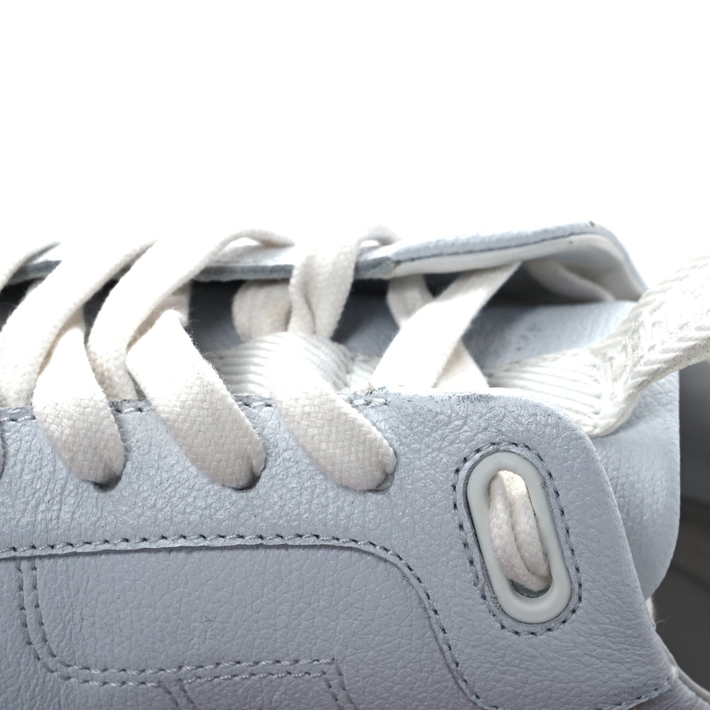 Goatskin Impulse Sneakers 38 White