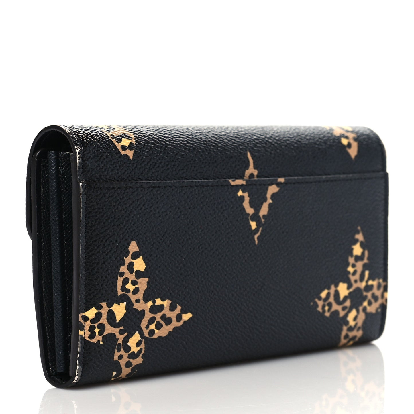 Monogram Giant Jungle Sarah Wallet Black