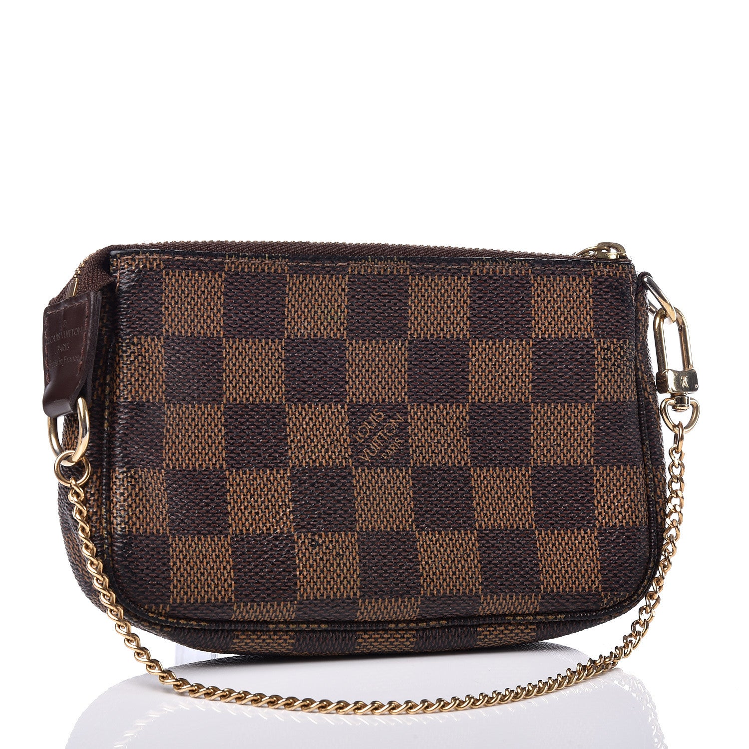 Louis Vuitton Damier Ebene Mini Pochette Accessories 3 of 12
