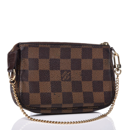 Louis Vuitton Damier Ebene Mini Pochette Accessories 3 of 12