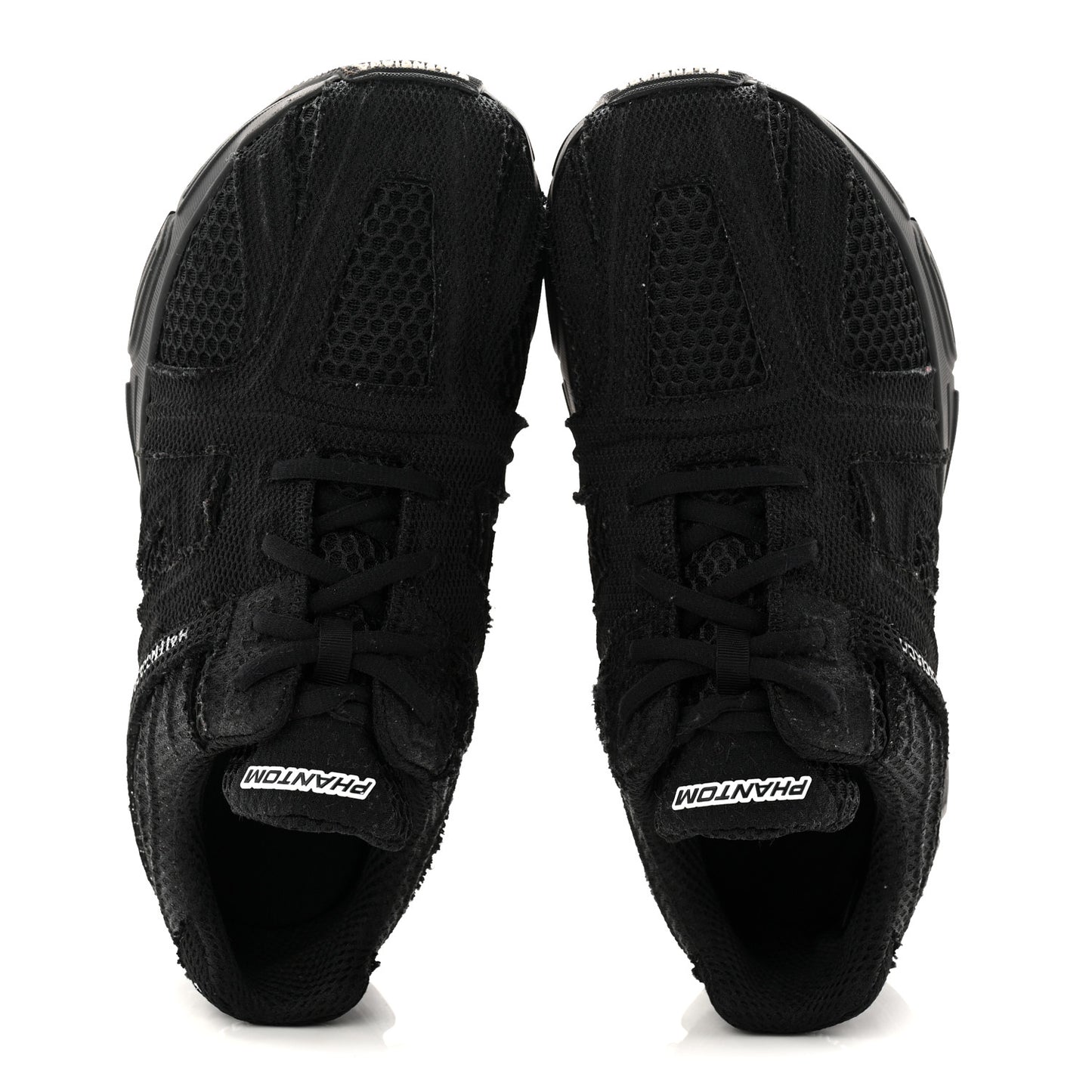 Fabric Mesh Womens Phantom Sneakers 37 Black