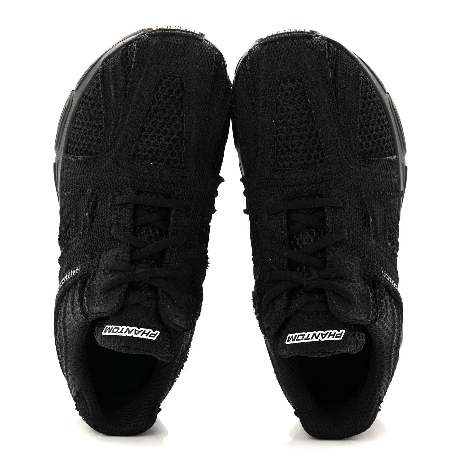 Balenciaga Fabric Mesh Womens Phantom Sneakers 37 Black 5 of 10