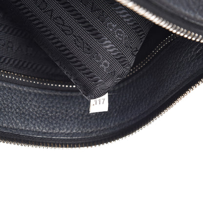 Prada Vitello Daino Clutch Baltico 8 of 11