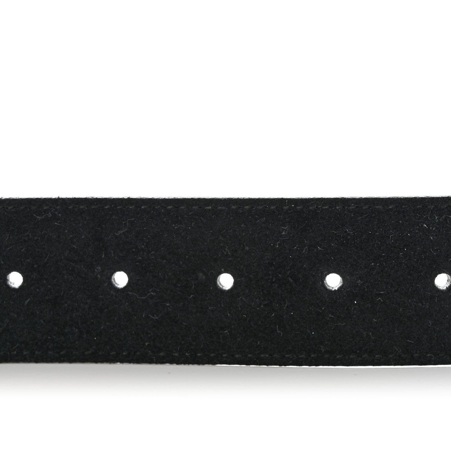 Gucci GG Supreme Monogram Suede Dionysus 40mm Belt 85 34 Beige Black 4 of 5