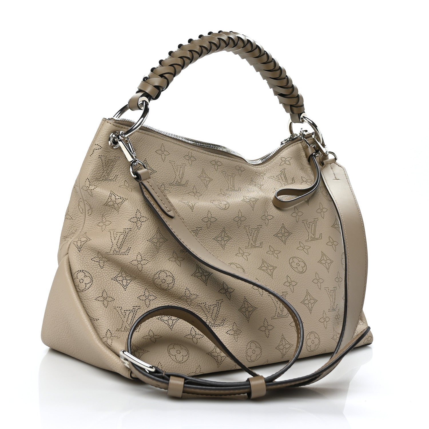 Louis Vuitton Mahina Beaubourg Hobo MM Galet 3 of 10