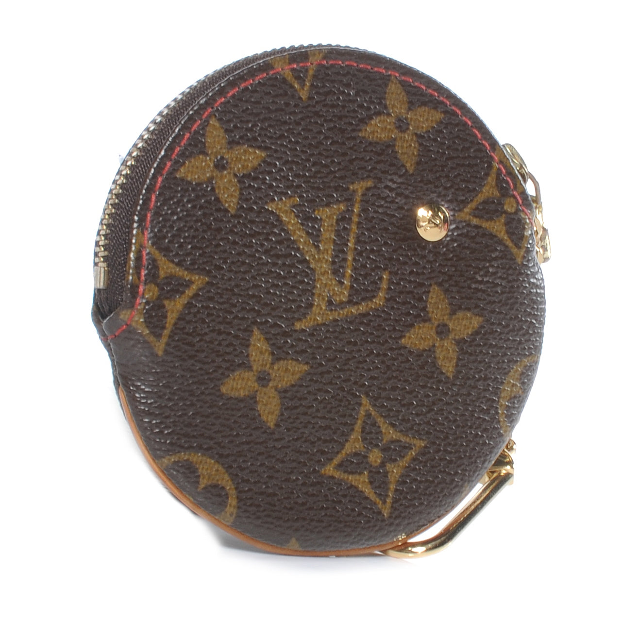 Monogram Cerises Round Coin Purse