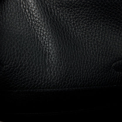 Hermes Taurillon Clemence Kelly Ado Backpack Black 16 of 17