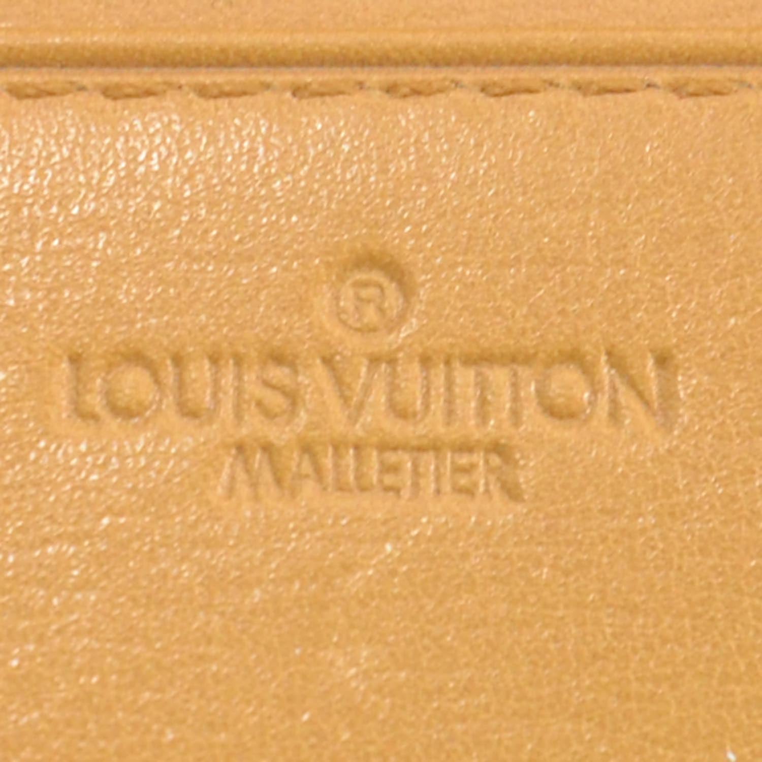 Louis Vuitton Epi Checkbook Cover Gold 6 of 6