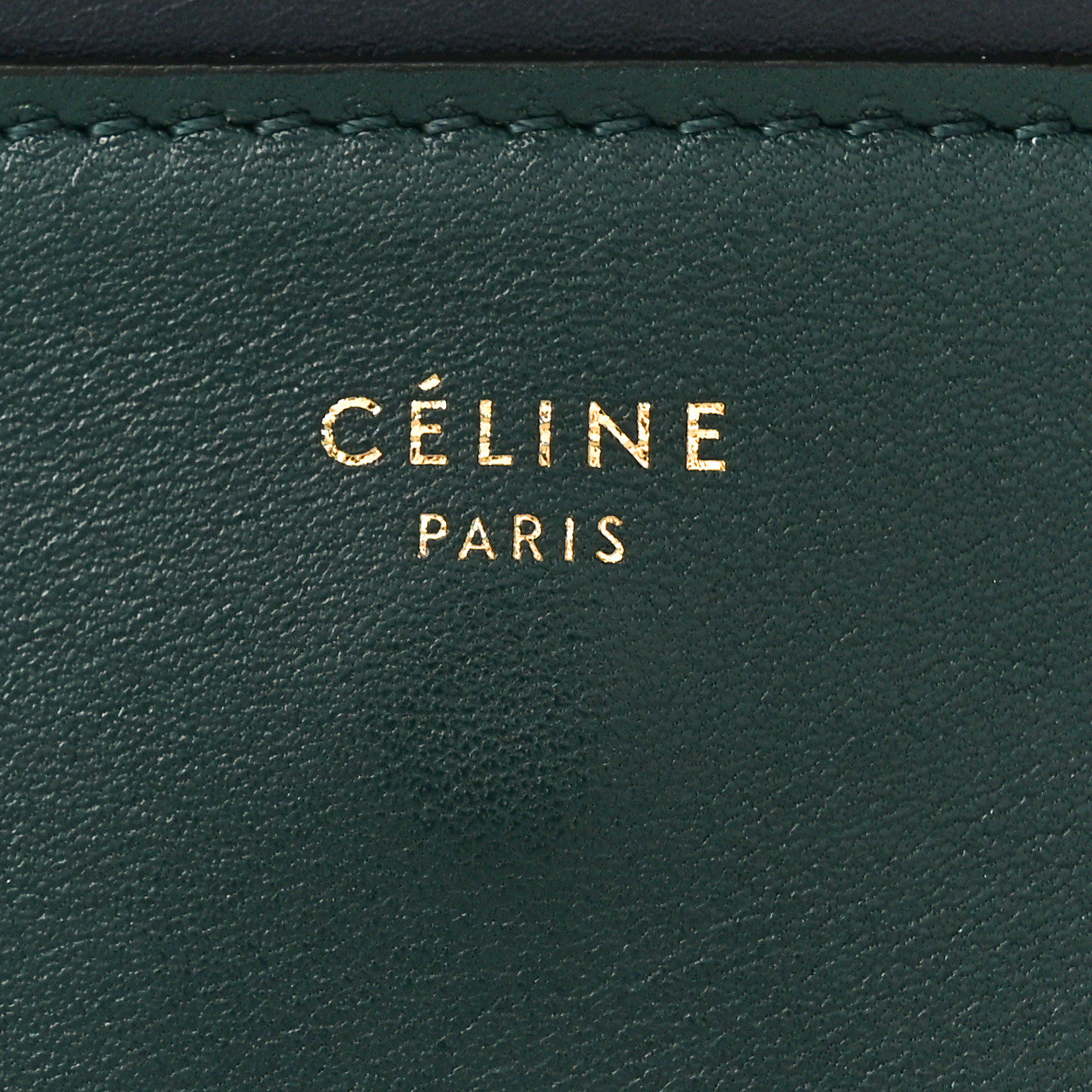 Shiny Smooth Calfskin Medium Frame Shoulder Bag Amazone Dark Navy