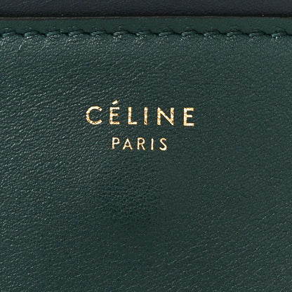 Celine Shiny Smooth Calfskin Medium Frame Shoulder Bag Amazone Dark Navy 7 of 10