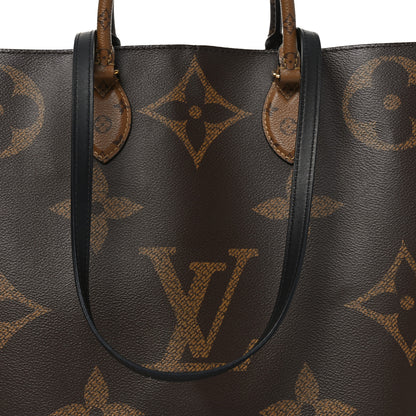 Louis Vuitton Reverse Monogram Giant Onthego GM 7 of 9