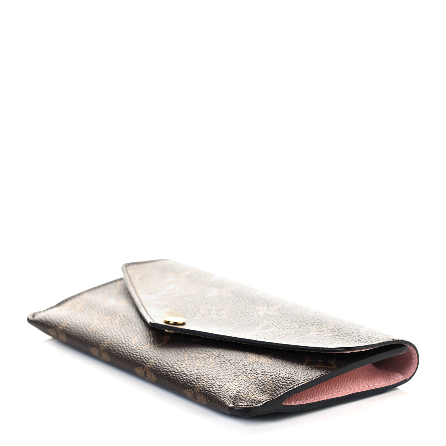 Monogram Jeanne Wallet Rose Ballerine