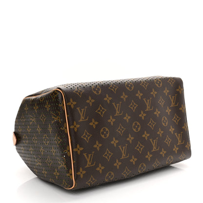 Louis Vuitton Monogram Perforated Speedy 30 Green 4 of 10