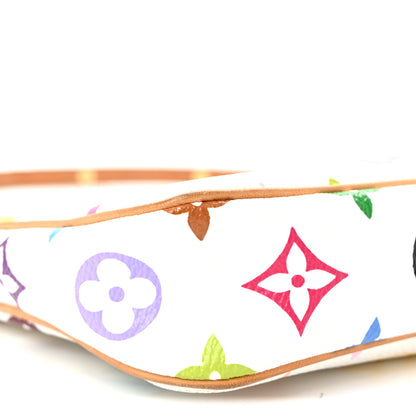 Louis Vuitton Monogram Multicolor Pochette Accessories White 9 of 11