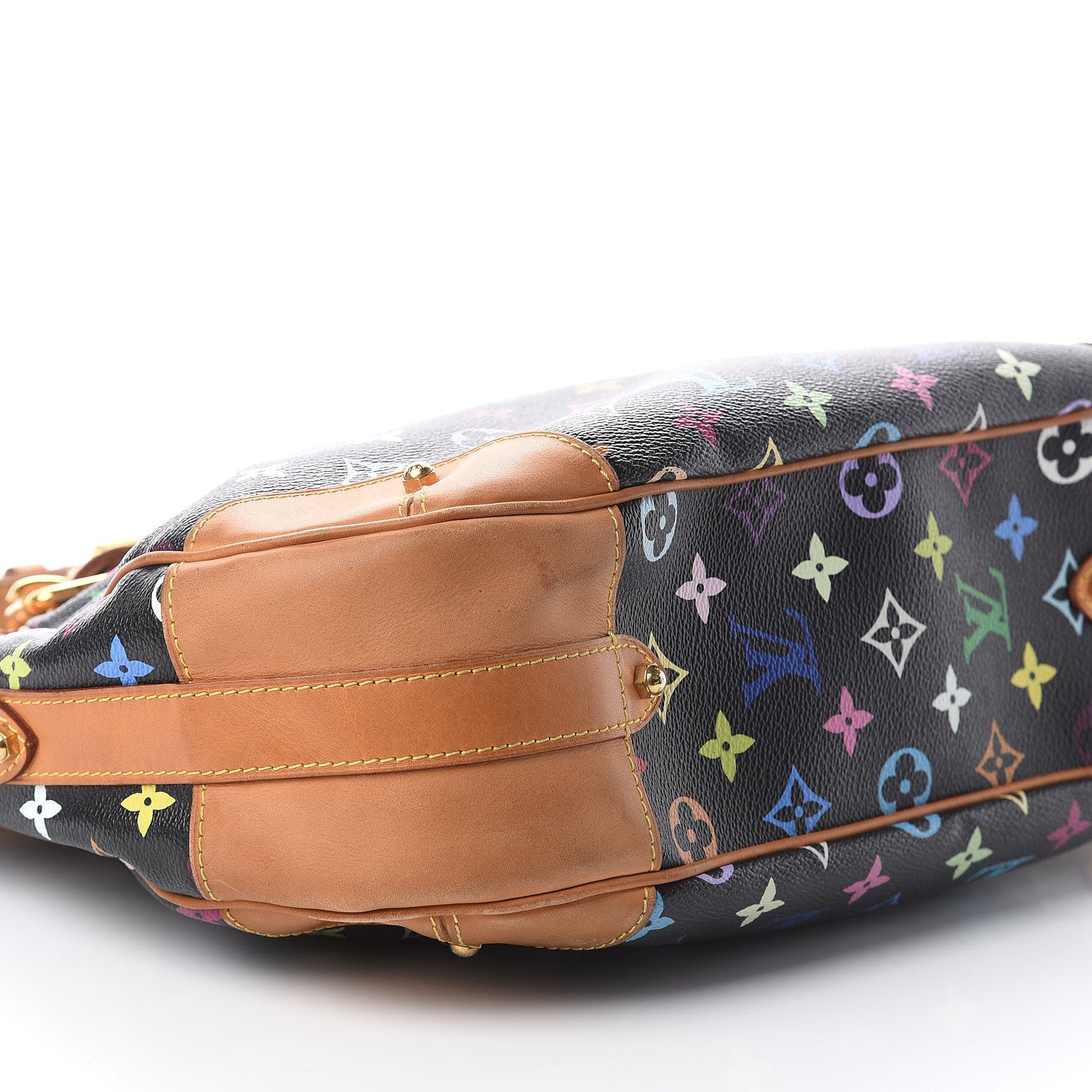 Louis Vuitton Monogram Multicolor Greta Black 7 of 8