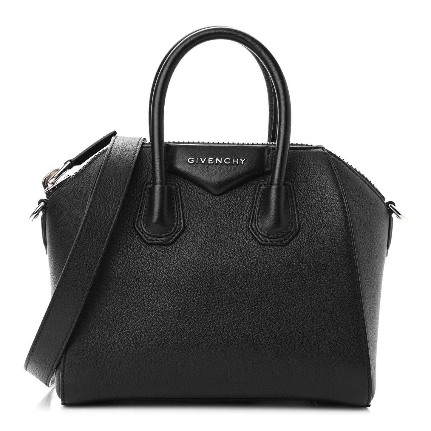 Sugar Goatskin Mini Antigona Black