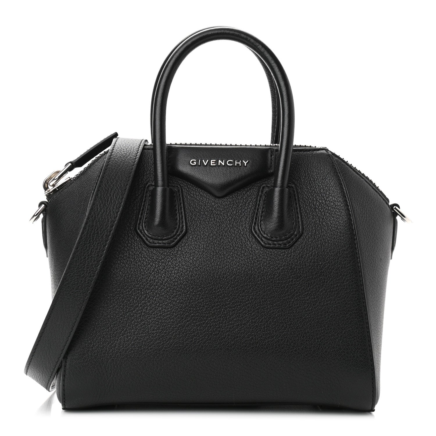 Givenchy Sugar Goatskin Mini Antigona Black 1 of 10