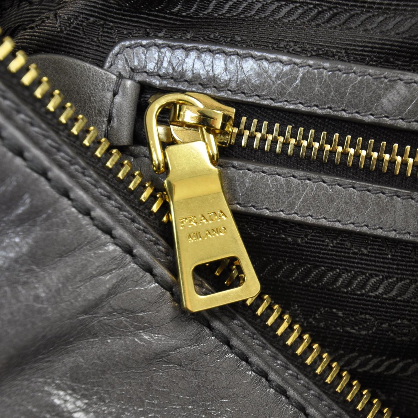 Vitello Shine Bauletto Fumo